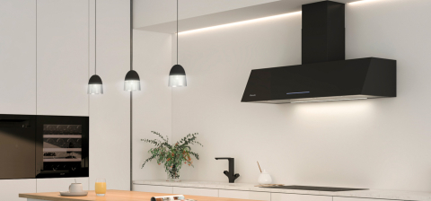 Aparate de gatit - Hota de perete Pando P-2010/90 V.1250 eco