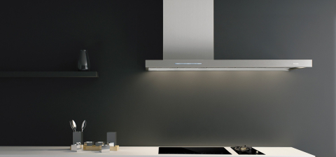 Hote incorporabile - Hota de perete Pando P-842 , 90 cm inox , V.1250 Sec