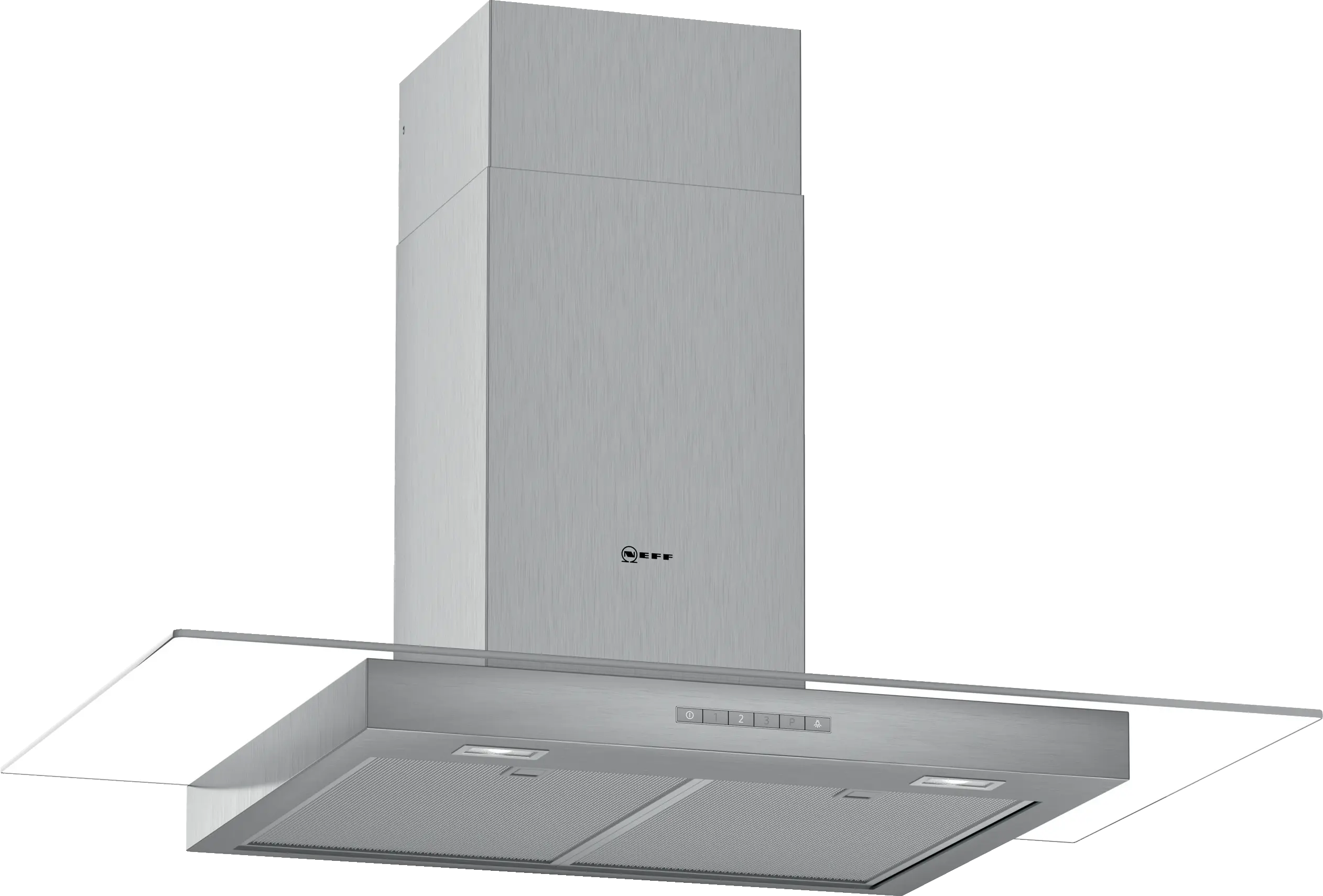 Hote de perete - Hotă decorativă de perete NEFF D94GBE1N0 – 90 cm, A+, inox