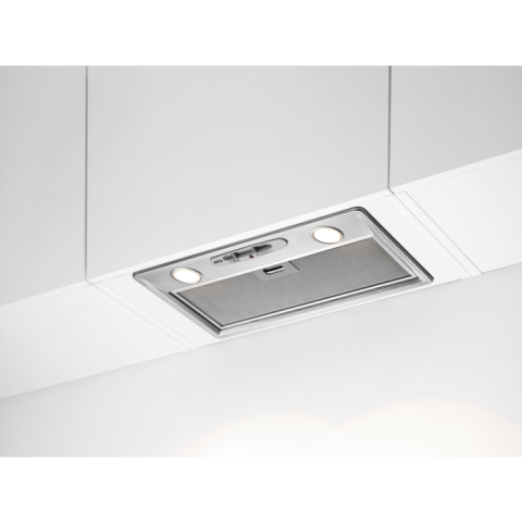 Hote incorporabile - Hota incorporabila AEG DGB2531M,  Iluminare LED, Putere de absorbtie 440 mc/h,52 cm, Inox