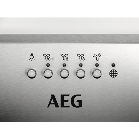 Hota incorporabila AEG DGE5661HM, Spot LED, Conectivitate Hob2Hood, 3 trepte viteza + Intensiv, 54 cm, Clasa A, Inox [3]
