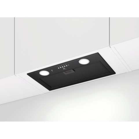 Hote incorporabile - Hotă încorporabilă Electrolux CFG526R, 54 cm, Clasă energetică C, 600 m³/h, 3 viteze + Intensiv, Hob2Hood, LED, Negru mat
