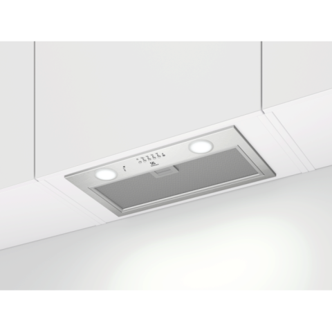 Hote - Hotă încorporabilă Electrolux EFG516X, 54 cm, Clasă energetică C, 600 m³/h, 3 viteze + Intensiv, Spot LED, Inox