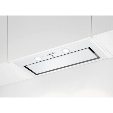 Electrocasnice - Hotă încorporabilă Electrolux LFG719W, 80 cm, Clasă energetică A, 700 m³/h, 3 viteze + Intensiv, Hob2Hood, Spot LED, Alb