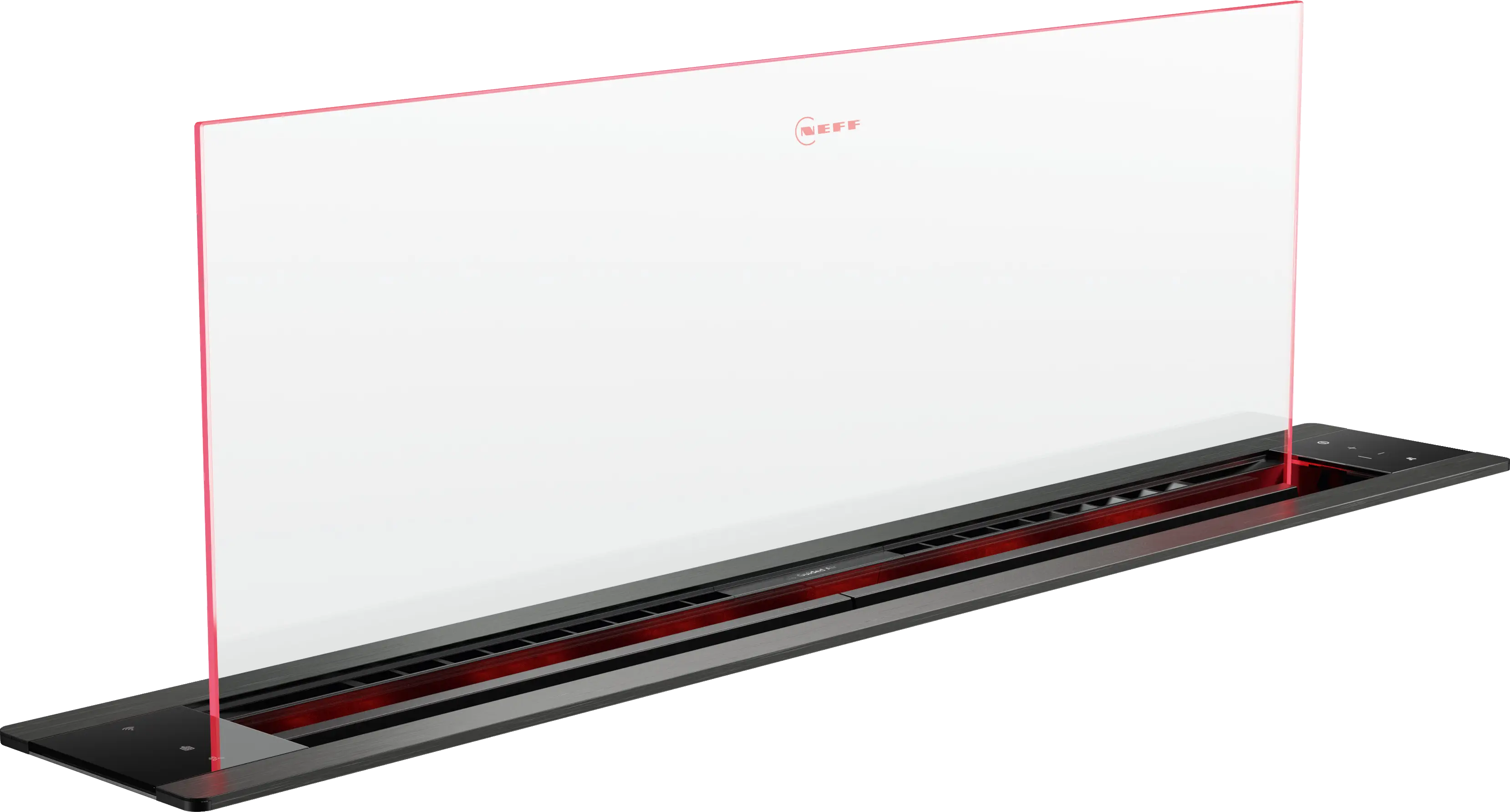 Electrocasnice - Hotă incorporabilă în blat NEFF I98WMM1S5, 90 cm, 519 m³/h, Guided Air, Home Connect, sticlă neagră