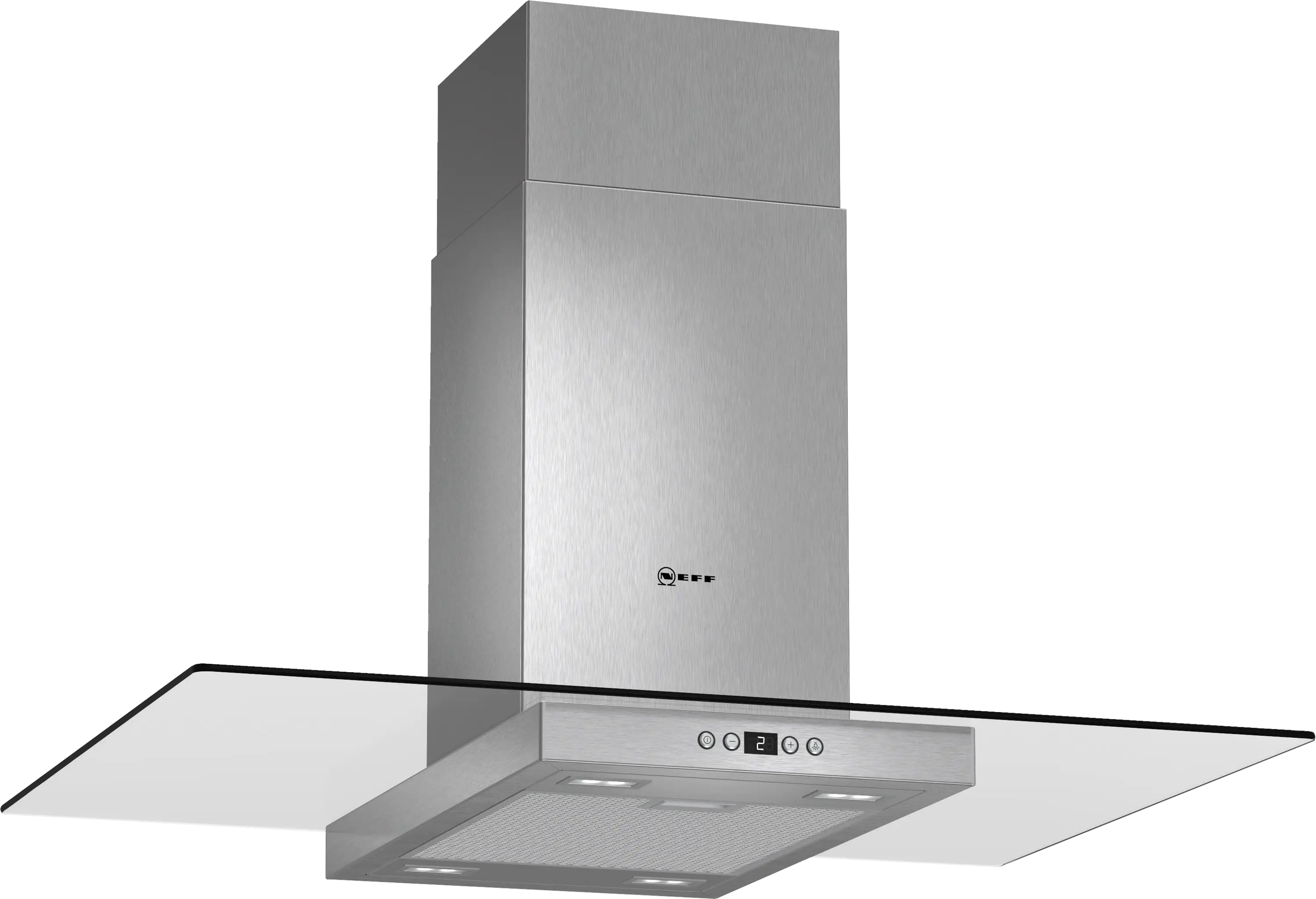 Hote de perete - Hotă insulă / de tavan NEFF I89EH52N0 – 90 cm, 430 m³/h, A, Inox