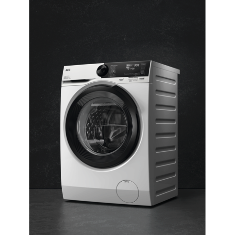 Freestanding - Masina de spalat rufe AEG SERIA 6000 LFR62844BE, 8 kg, 1400 rpm, ProSense, Clasa A, Motor Inverter, Display LED, Alb