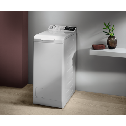 Electrocasnice - Mașină de spălat rufe cu încărcare verticală Electrolux EW6T4262E – 6 kg, 1200 rpm, SensiCare & TimeManager®, Clasa B, Alb