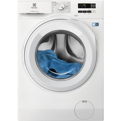 Electrocasnice - Mașină de spălat rufe Electrolux EW6F1481E – SensiCare 600 8 kg, 1400 rpm, SensiCare & TimeManager®, Hygiene & Rapid 14 min, Clasa A, Alb