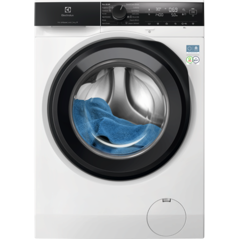 Electrocasnice - Mașină de spălat rufe Electrolux EW7F4492FCE – 9 kg SteamCare700 cu Wi‑Fi, QuickCare 69 min și SensiCare+, 1351 rpm, Clasa A, Alb