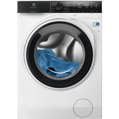Electrocasnice - Mașină de spălat rufe Electrolux EW7F4494QE – SteamCare700 9 kg, 1400 rpm, UniversalDose cu Wi-Fi, QuickCare 69 min & SensiCare+, Clasa A, Alb