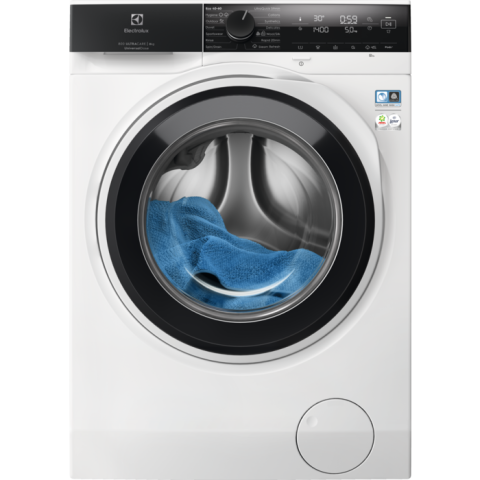 Electrocasnice - Mașină de spălat rufe Electrolux EW8F4484EU – PerfectCare800 8 kg, 1400 rpm, SensiCare & SteamCare cu FreshScent, TimeManager®, Clasa A, Alb