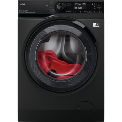 Masini de spalat rufe cu uscator - Masina de spalat rufe frontala cu uscator AEG LWR73166OE, ProSteam, 10/6 kg, 1600rpm, Clasa A/D, dark