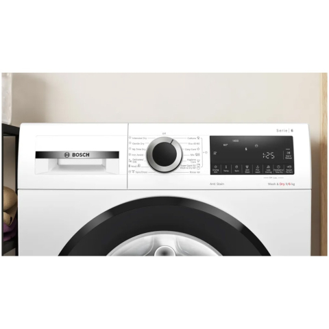 Masina de spalat rufe frontala cu uscator BOSCH WNG24401BY, 9/6 kg, 1400rpm, Clasa A/D, alb [6]