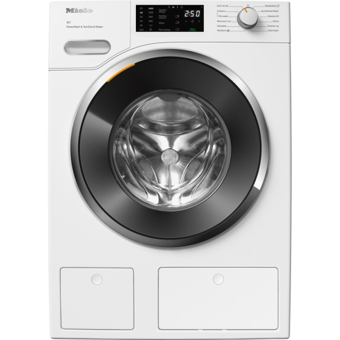 Electrocasnice - Masina de spalat rufe frontala MIELE WWG880 WCS PWash&TDos, SteamCare, 9 kg, 1400rpm, Clasa A, Wi-Fi, alb