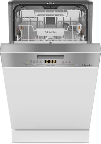 Electrocasnice - Masina de spalat rufe frontala semi-incorporabila, Miele G 5540 Sci SL Active, 45 cm, Clean Steel