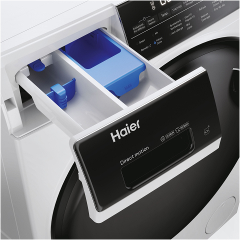 Masina de spalat rufe Haier HW100-B14979-S, 10 kg, 1400 rpm, Clasa A, Motor Direct Motion, Refresh, ABT, Steam, Dual spray, Pillow Drum, iTime, Smart Detecting, [3]