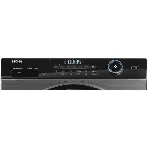 Masina de spalat rufe Haier HW80-B14959S8U1S, 8 kg, 1400 rpm, Clasa A, Motor Direct Motion, Wi-Fi, Refresh, ABT, Steam, iTime, Pillow Drum, Antracit [1]