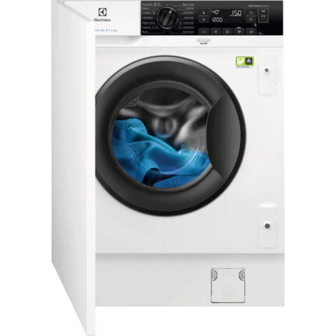 Ingrijirea rufelor si a vaselor - Mașină de spălat rufe incorporabilă Electrolux EW8F348SCI – PerfectCare 800 8 kg, 1400 rpm, SensiCare & SteamCare cu FreshScent, TimeManager®, Clasa A, Inox
