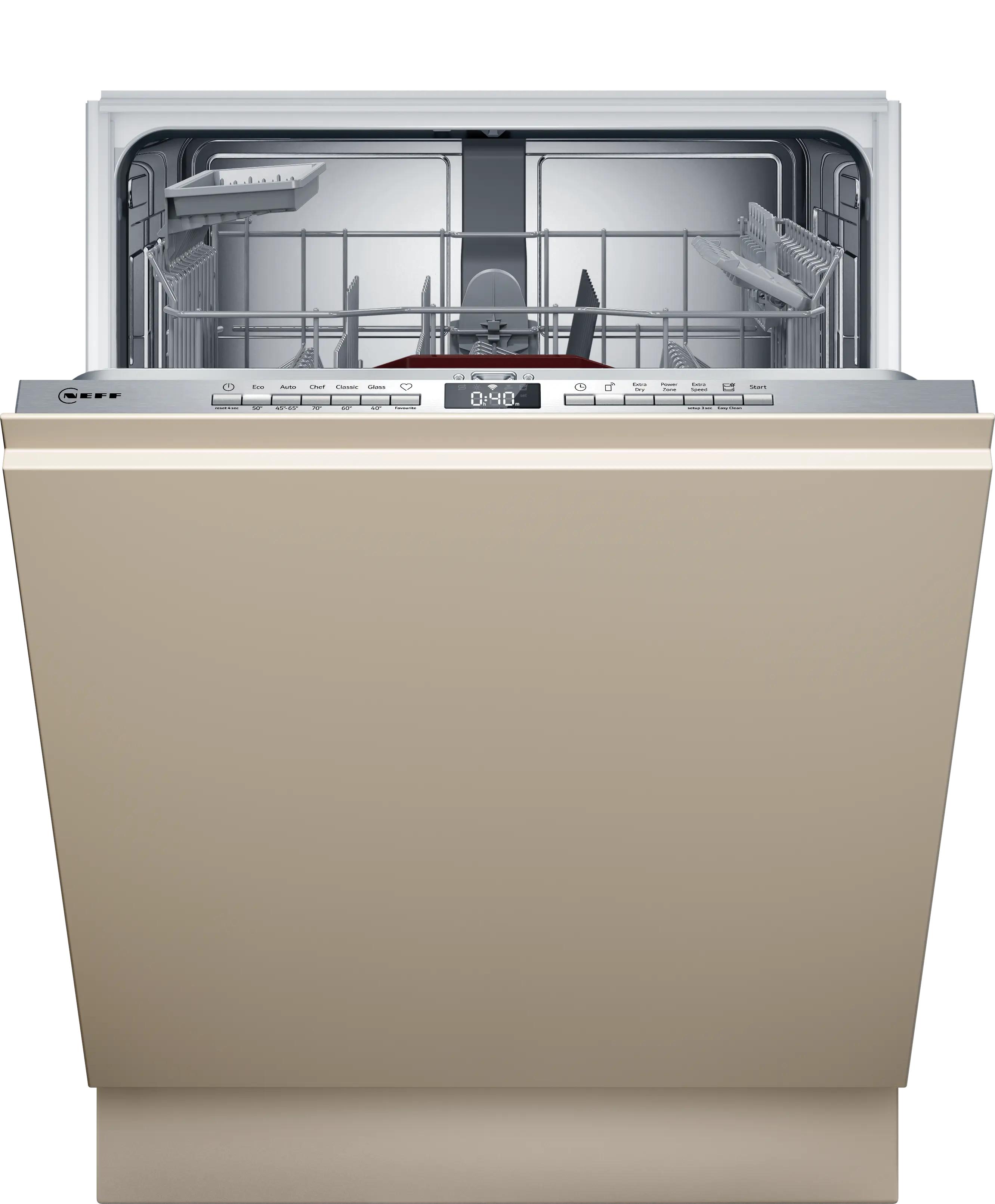 Electrocasnice - Mașină de spălat vase complet incorporabilă NEFF S155EAX16E N50, 60 cm, 13 seturi, Home Connect, 42 dB