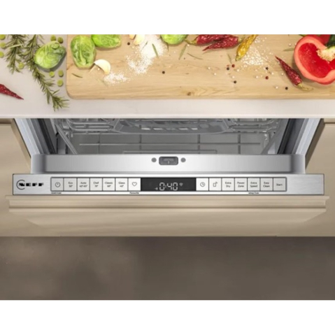 Masina de spalat vase complet incorporabila NEFF, S875EMX05E, N 50, Clasa C, 45 cm, VarioHinge, InfoLight, Open Dry, Chef 70°C, Home Connect [4]