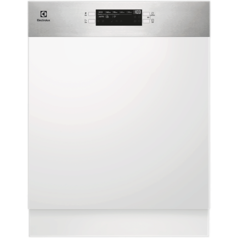 Masini de spalat vase - Mașină de spălat vase incorporabilă Electrolux EES47310IX – 60 cm, 13 seturi, SatelliteClean® & AirDry, QuickSelect cu Panou Inox, Clasa D, Inox