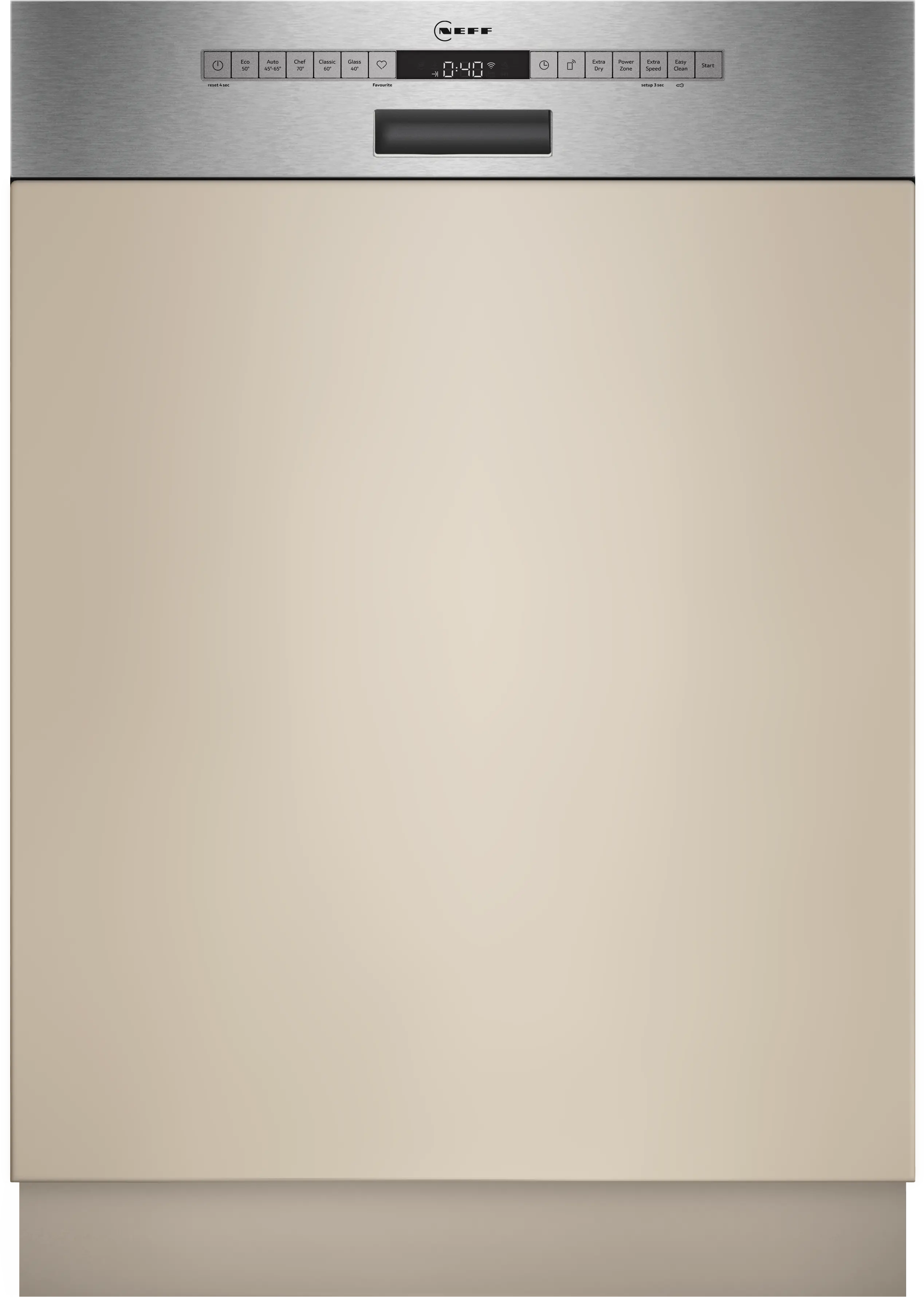 Electrocasnice - Mașină de spălat vase incorporabilă NEFF S145EAS16E N50, 60 cm, 13 seturi, Home Connect, 42 dB