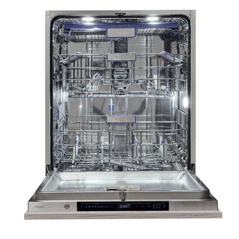 Ingrijirea rufelor si a vaselor - Mașină de spălat vase încorporată PLT-7462 XXL, 16 seturi, usa glisanta