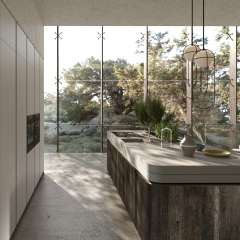 Mobilier bucatarie - OASI Aran Cucine | Bucatarie Italiana Moderna cu Design Natural