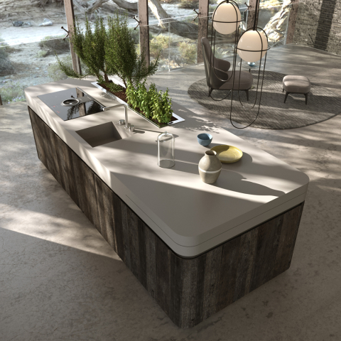 OASI Aran Cucine | Bucatarie Italiana Moderna cu Design Natural [4]