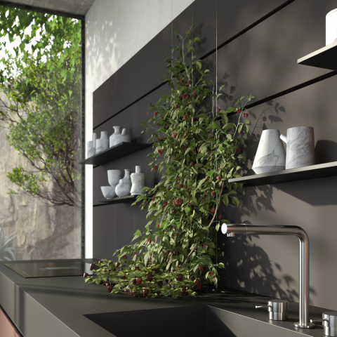 OASI Aran Cucine | Bucatarie Italiana Moderna cu Design Natural [13]