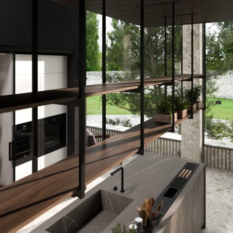 Mobilier bucatarie - VOLARE – Bucatarie premium italiana cu design contemporan | Aran Cucine