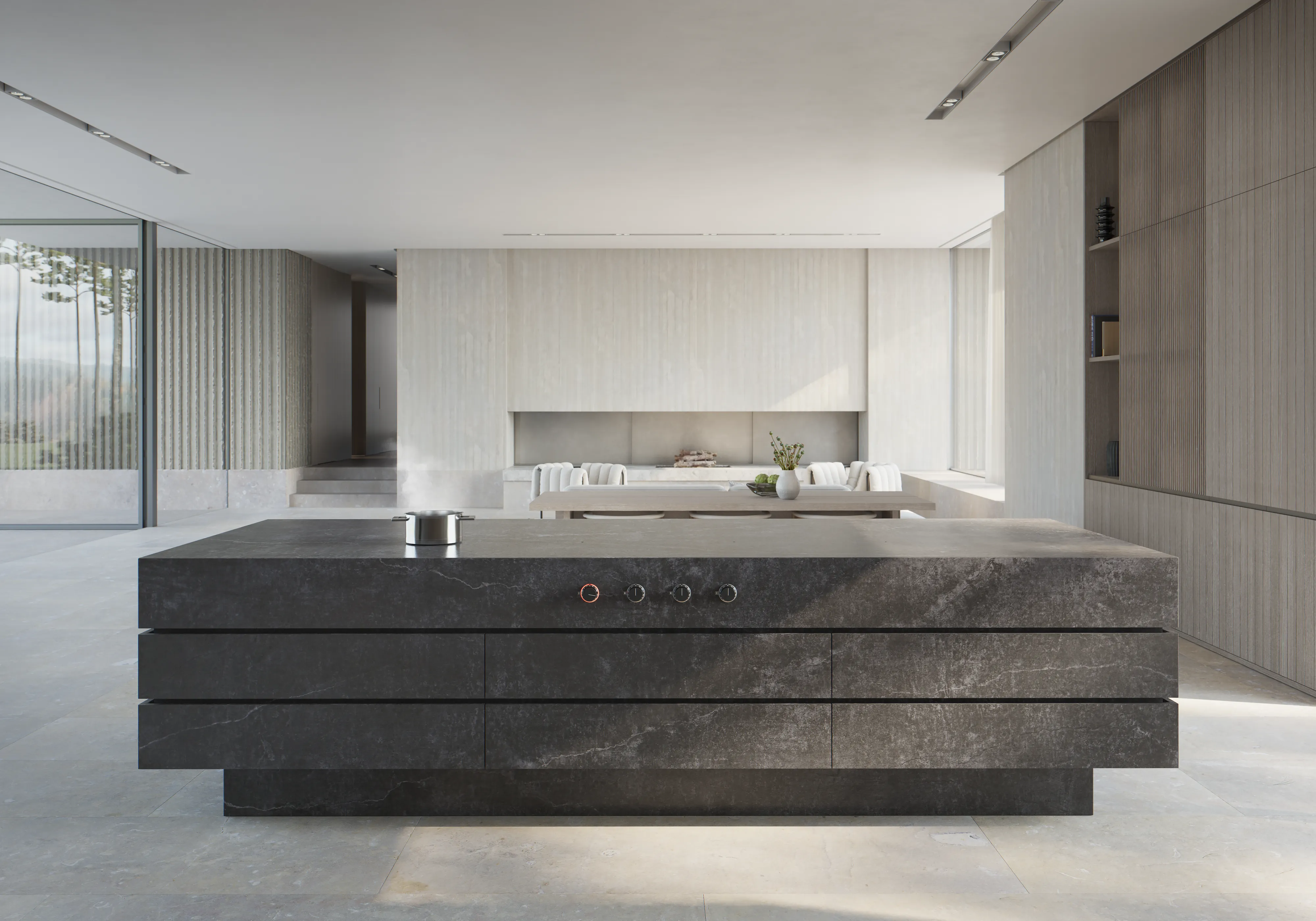 Plita cu inductie complet integrata Gaggenau seria 400 cu zona de gatit 28 cm si functie Booster [2]