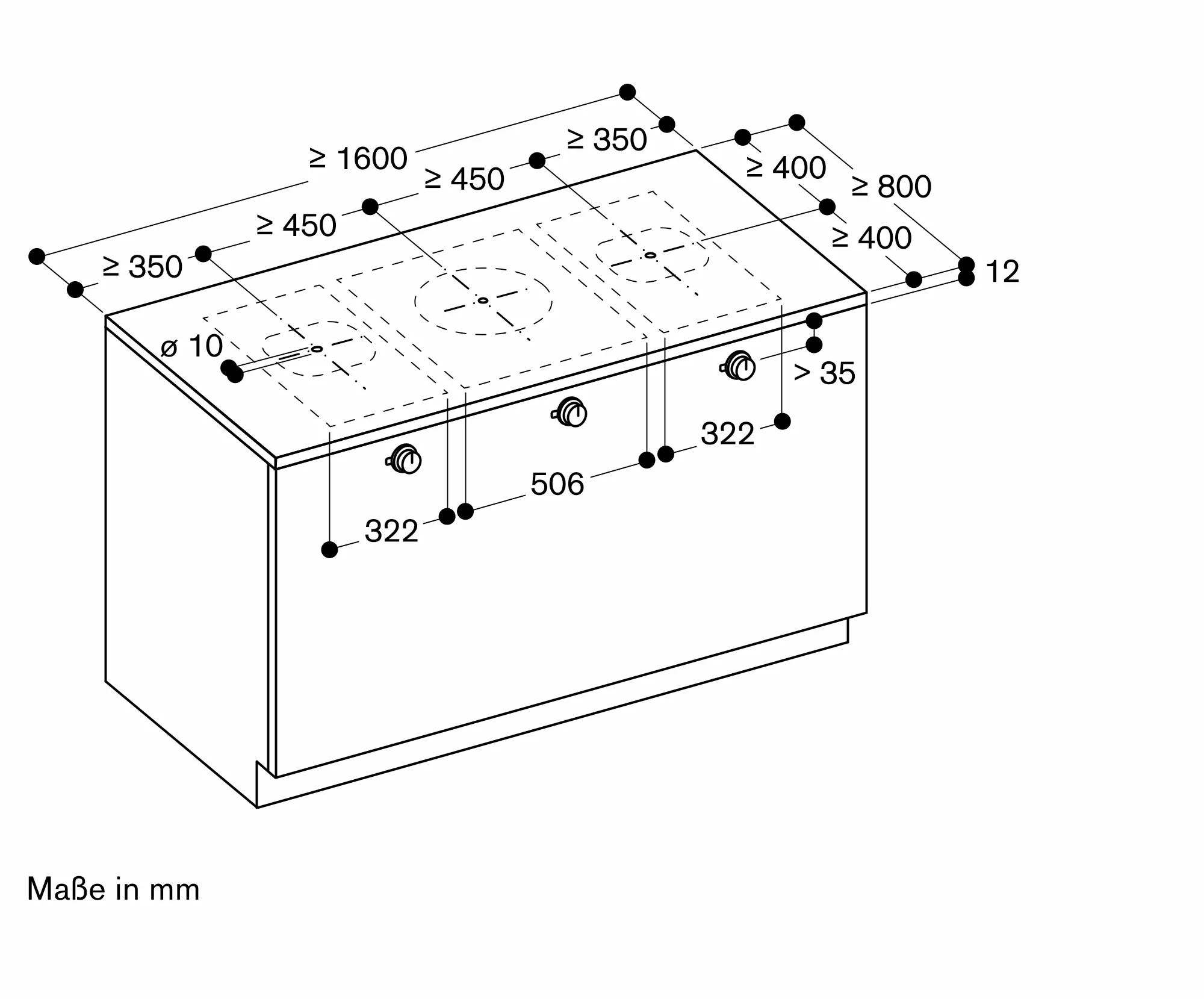 Plita cu inductie complet integrata Gaggenau seria 400 cu zona de gatit 28 cm si functie Booster [10]