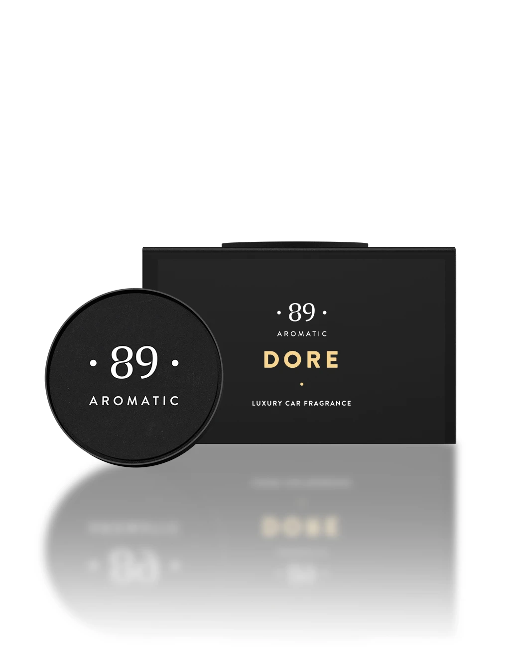 Aromatic 89 - Odorizant auto Aromatic 89 cu clemă pentru grila de ventilație, suport metalic reutilizabil, 20 de arome