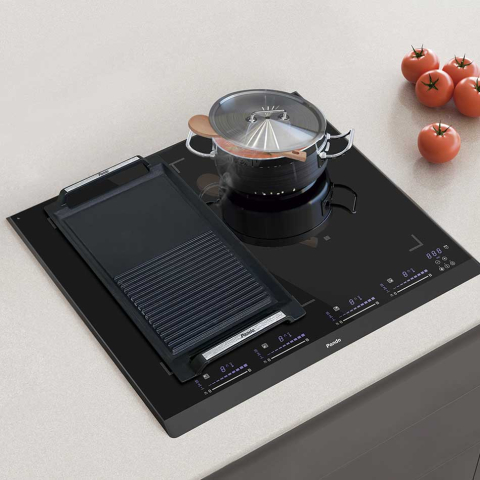 Consumabile & accesorii plite - Plancha rectangulară Pando PI 4-ACC pentru plite cu inducție