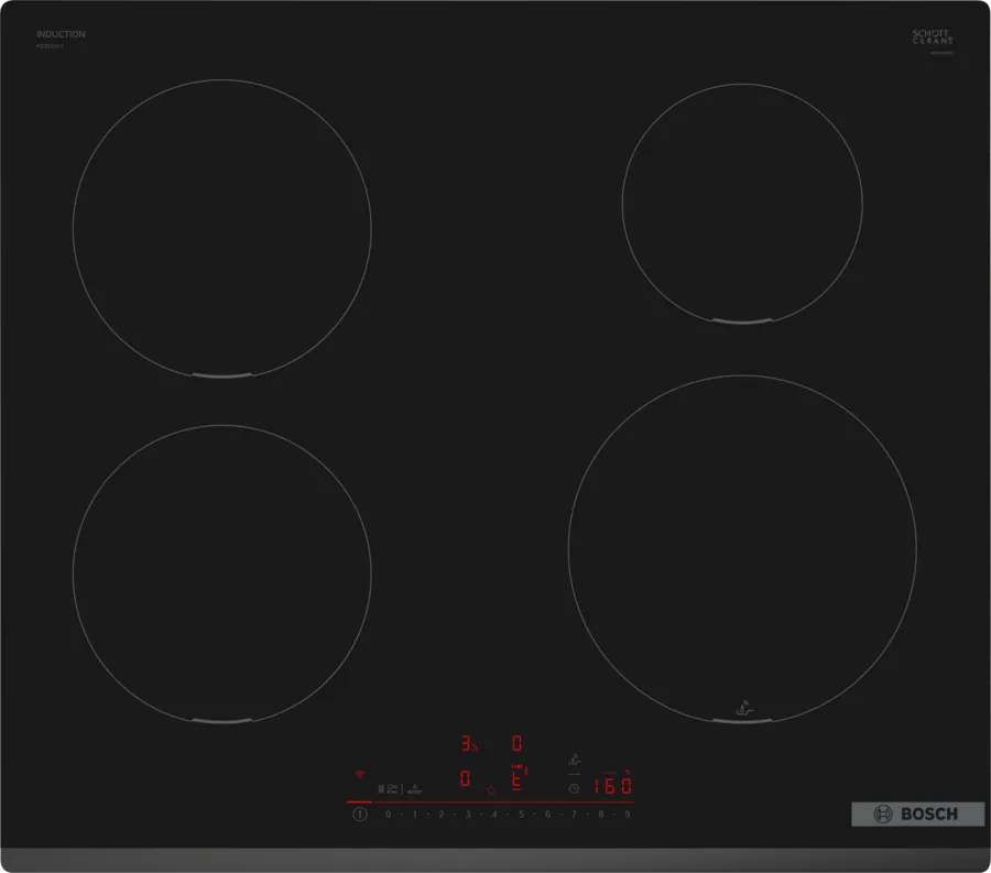 Electrocasnice - Plita cu inductie Bosch Seria 6, 60 cm, surface mount without frame