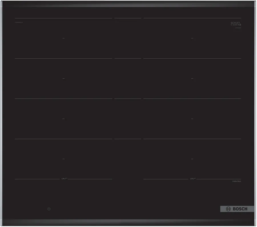 Plite inductie - Plita cu inductie Bosch Seria 8, 60 cm, surface mount with frame