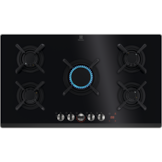Electrocasnice - Plită gaz pe sticlă Electrolux KGG753753K 75 cm Negru
