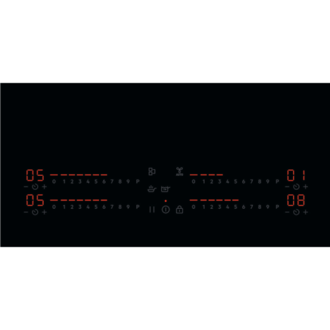 Plita incorpolabila AEG TI64IB30FB, inductie , 4 zone de gatit, Timer electronic, Sense Boil&Fry, Conectivitate hota, Booster, Functie pauza, Functie Punte [1]