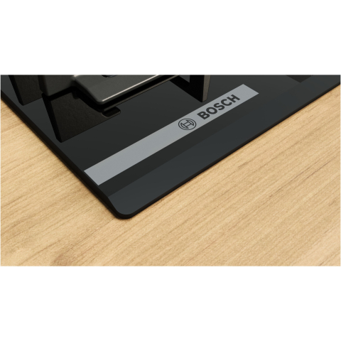 Plita incorporabila Bosch PRP6A6H40, 4 arzatoare, Flame select, Gratar fonta, Touch control & mecanic, Smart Hood Automatic, Home Connect, 60 cm [5]