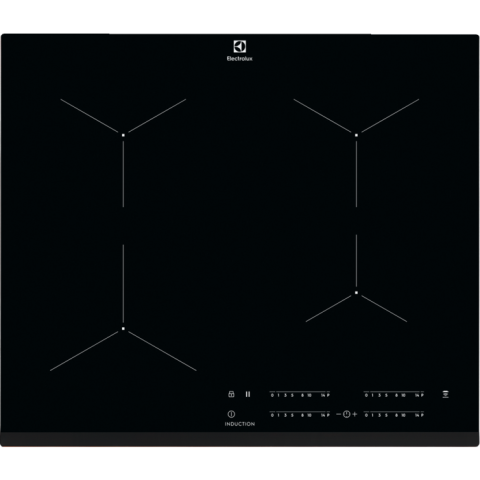 Aparate de gatit - Plita incorporabila Electrolux EIT61443B, Inductie, 4 zone de gatit, Touch control, 60 cm