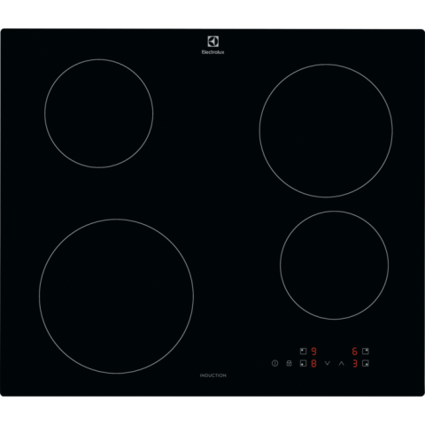 Electrocasnice - Plita incorporabilă Electrolux LIB60420CK – Plită cu inducție 60 cm, 4 zone de gătit, Touch Control, PowerBoost & blocare copii, Negru