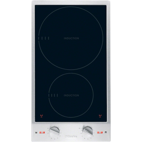 Electrocasnice - Plita incorporabila Miele ProLine CS 1212-1 D EDST, Inductie, TwinBooster, 2 zone gatit, AutoBoost, Inox