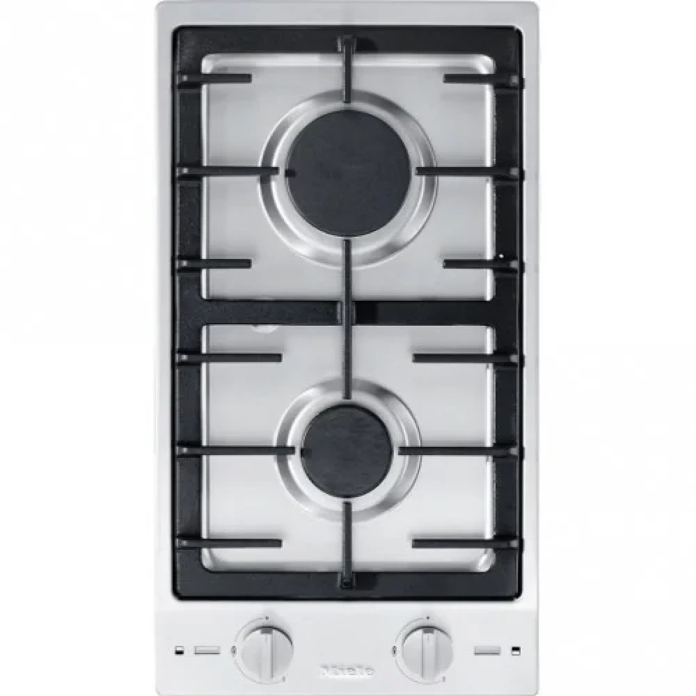 Electrocasnice - Plita incorporabila pe gaz Miele Gold CS 1012-2 G, Domino,2 arzatoare,  Otel inoxidabil