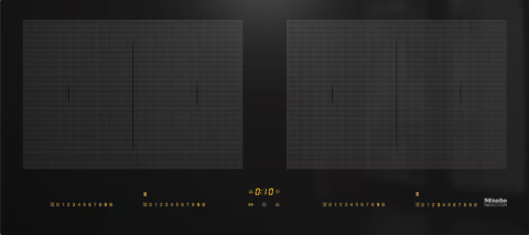 Electrocasnice - Plita incorporabila pe inductie Miele Platinium, 4 zone KM 7684 FL