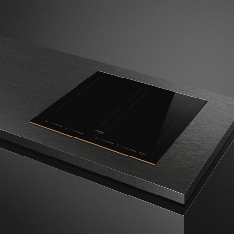 Plita inductie SMEG Dolce Stil Novo, SIM6644R, 60 cm, 4 zone de gatit, multizone [1]