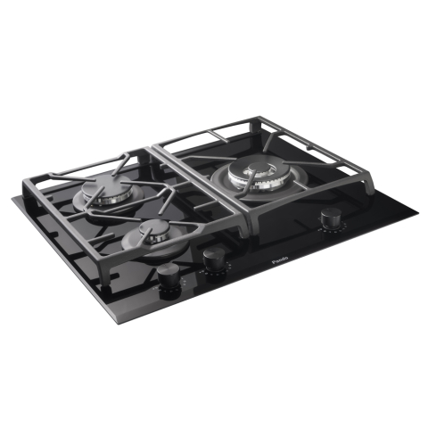 Plită pe gaz pando PGA-4261 620 x 510 mm, 3 ochiuri [1]