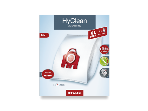 Consumabile & accesorii aspiratoare - Saci de aspirator Miele FJM XL HyClean 3D Efficiency, pachet cu 8 bucăți