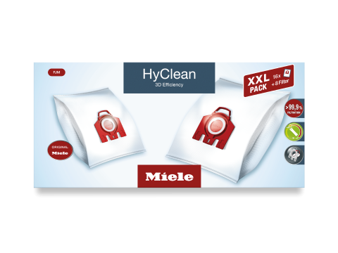 Consumabile & accesorii aspiratoare - Saci de aspirator Miele FJM XXL HyClean 3D Efficiency, pachet cu 16 bucăți